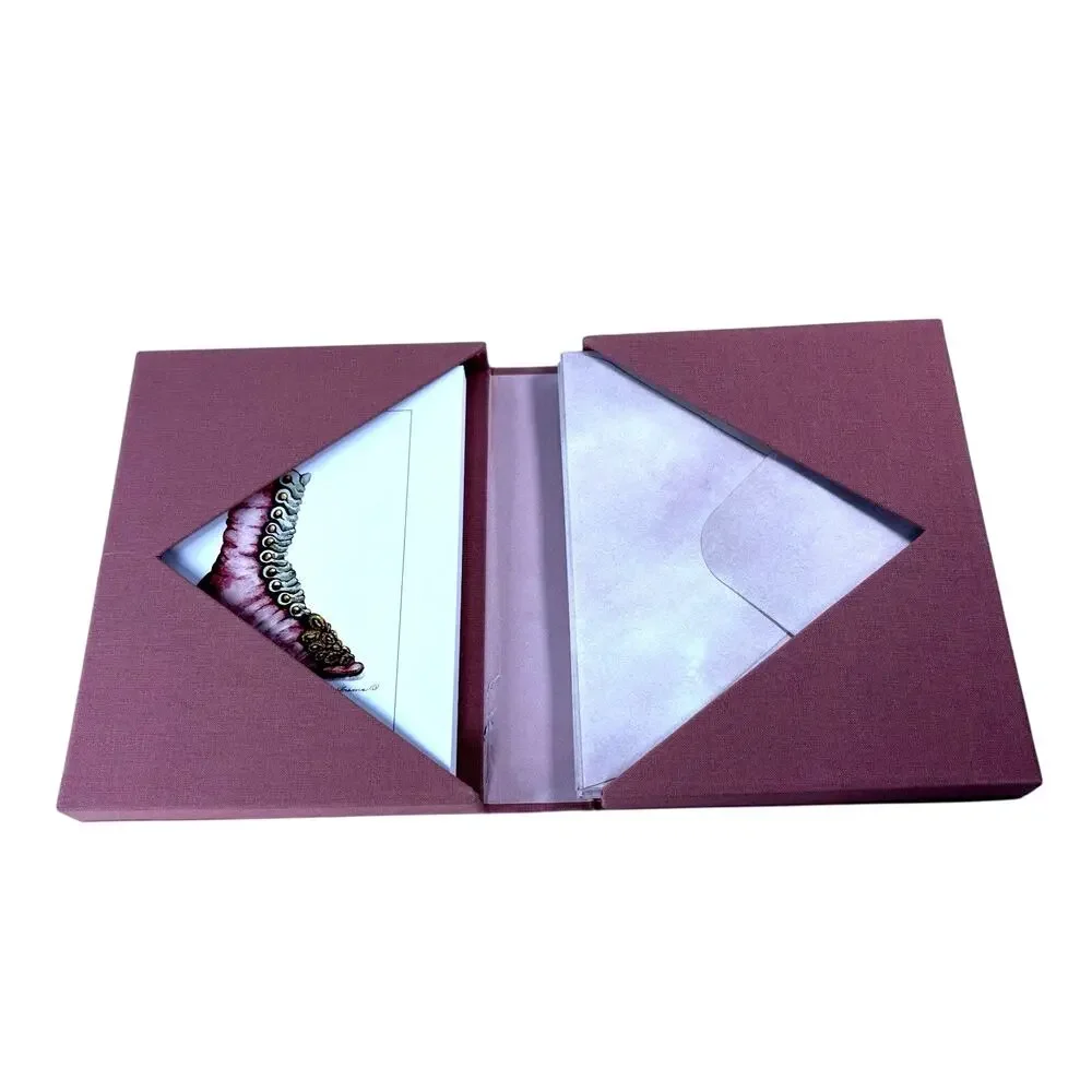 Lot 9 Victorian Shoe Note Cards w/ envelopes Blank Feminine Dressing Room Girly